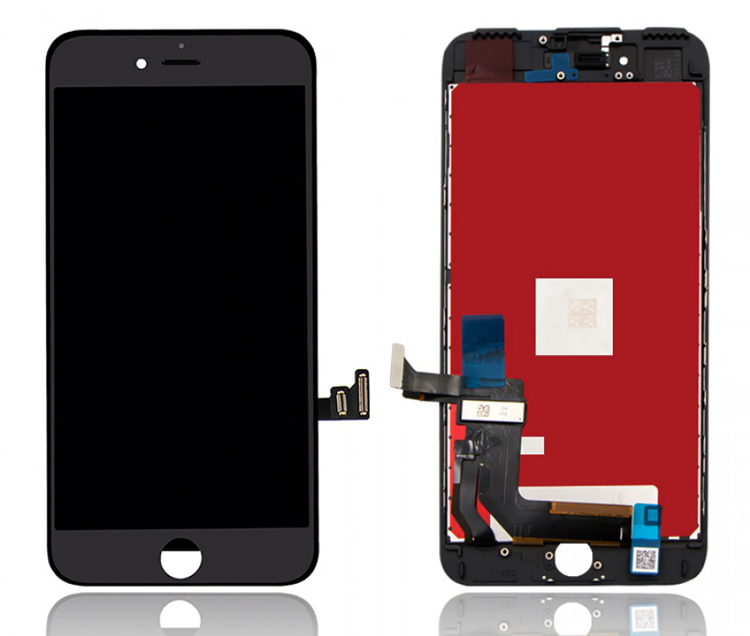 ILCD-009.jpg TW INCELL LCD για iPhone 7 Plus, camera-sensor ring, earmesh, μαύρη