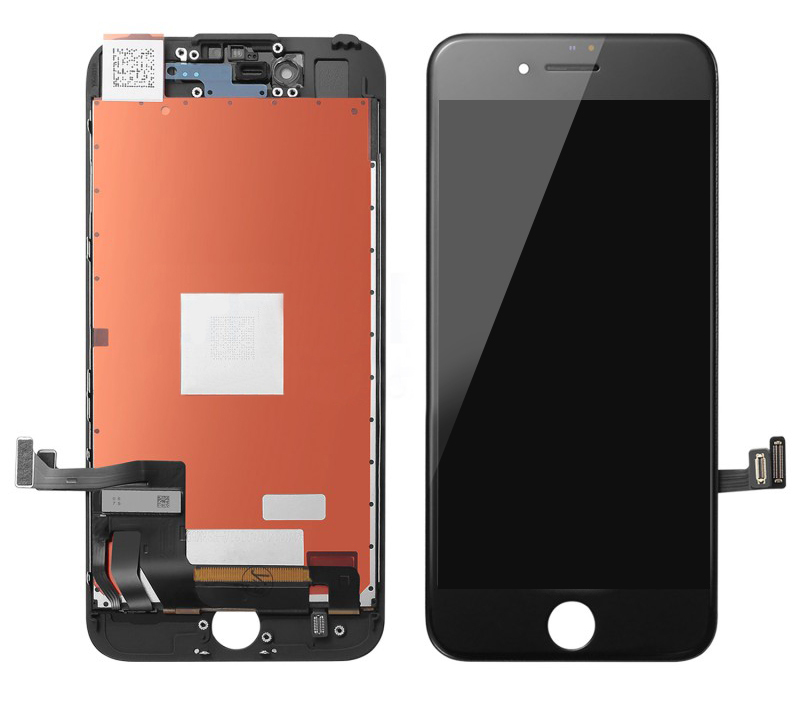 ILCD-013.jpg TW INCELL LCD για iPhone 8 Plus, camera-sensor ring, earmesh, μαύρη
