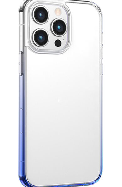 USAMS θήκη Binz για iPhone 14 Plus, μπλε & διάφανη