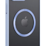 USAMS θήκη Geying US-BH856 για iPhone 15 Plus, διάφανη/μπλε