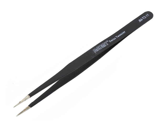 JM-T2-11.jpg JAKEMY τσιμπίδα JM-T2-11, ανοξείδωτη, SUS304, 140mm, ίσια