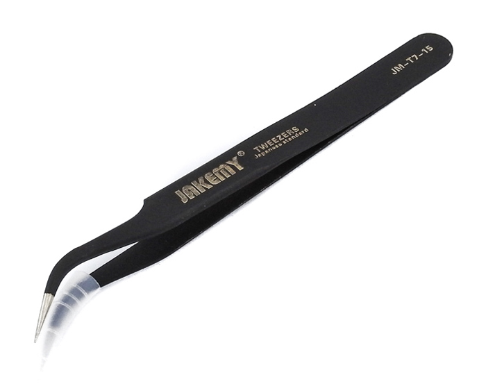 JM-T7-15.jpg JAKEMY τσιμπίδα JM-T7-15, ανοξείδωτη, SUS201, 123mm, κυρτή