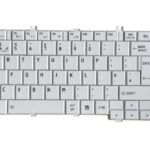 Πληκτρολόγιο για Toshiba Satellite Pro C650/C660/L650/L670, US, λευκό