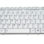 Πληκτρολόγιο για Toshiba Satellite A200/A205/A210 Series, US, λευκό