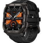 KOSPET smartwatch TANK M4, heart rate, 1.96" AMOLED, GPS, 10 ATM & IP69K, μαύρο