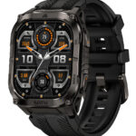 KOSPET smartwatch TANK M4C, heart rate, 1.96" AMOLED, GPS, 5 ATM & IP69K, με φακό, μαύρο