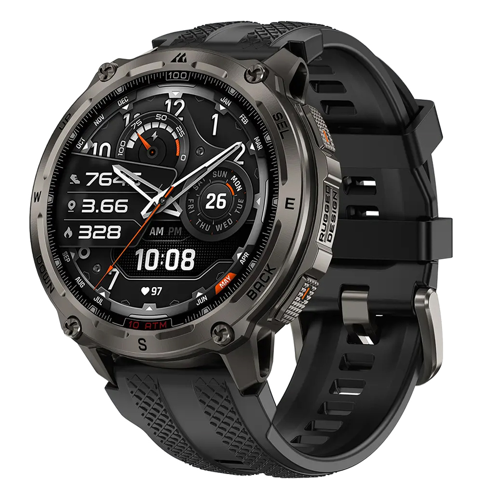 KOS-TANKT4-BK.jpg KOSPET smartwatch TANK T4, heart rate, 1.43" AMOLED, GPS, 10 ATM & IP69K, μαύρο