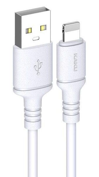 KAKUSIGA καλώδιο Lightning σε USB KSC-421, 2.8A, 480Mbps, 2m, λευκό