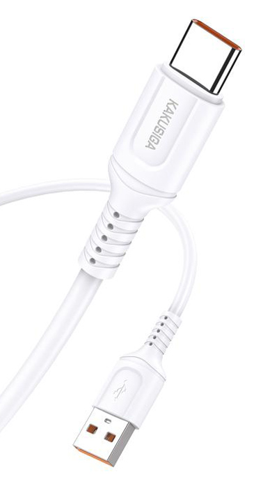 KSC-805-C-WH.jpg KAKUSIGA καλώδιο USB-C σε USB KSC-805, 3A, 480Mbps, 1m, λευκό