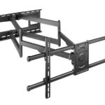 BRATECK επιτοίχια βάση τηλεόρασης LPA49-486XLD, 43-90", 80kg, heavy duty, full motion
