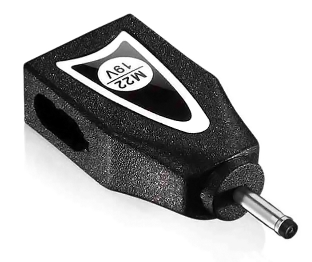 POWERTECH αντάπτορας για φορτιστή laptop M22 για Samsung 3x1mm, 19V, μαύρος