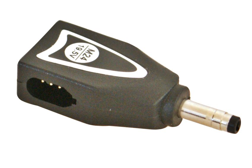 POWERTECH αντάπτορας για φορτιστή laptop M24 για HP 4x1.7mm, 19.5V, μαύρος