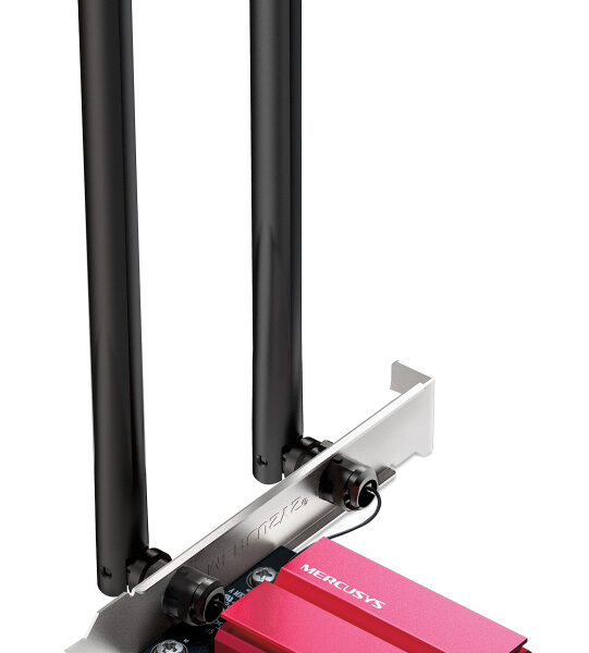 MERCUSYS κάρτα δικτύου MA86XE, AXE5400, Wi-Fi 6E, Bluetooth, PCIe, V.2.0