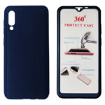 POWERTECH Θήκη Body 360° με Tempered Glass για Xiaomi Mi 9, μπλε