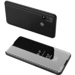 POWERTECH θήκη Clear view MOB-1515, Huawei P Smart 2020, μαύρη