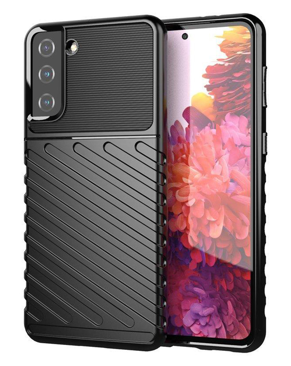 MOB-1735.jpg POWERTECH Θήκη Thunder MOB-1735 για Samsung S22 Plus, μαύρη