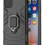 POWERTECH Θήκη Ring Armor MOB-1747 για iPhone 14 Plus, μαύρη