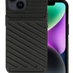 POWERTECH Θήκη Thunder MOB-1831 για iPhone 14, μαύρη