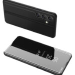 POWERTECH θήκη Clear view MOB-1863 για Samsung Galaxy A24, μαύρη