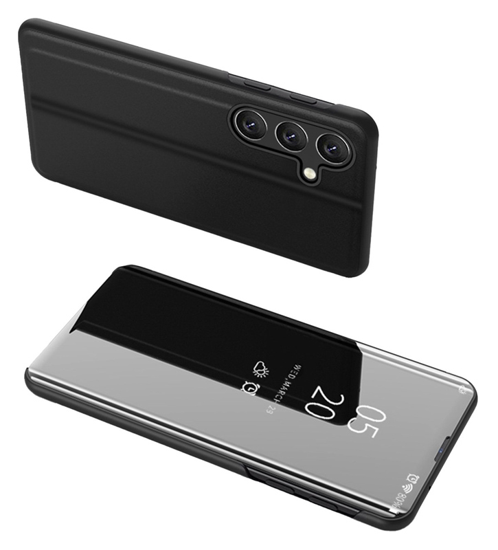 MOB-1863.jpg POWERTECH θήκη Clear view MOB-1863 για Samsung Galaxy A24, μαύρη