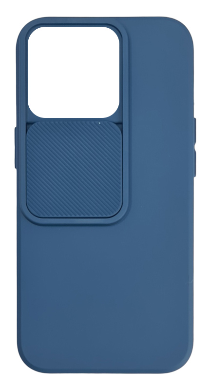 MOB-1885.jpg POWERTECH Θήκη Camshield Soft MOB-1885 για iPhone 15 Pro, μπλε