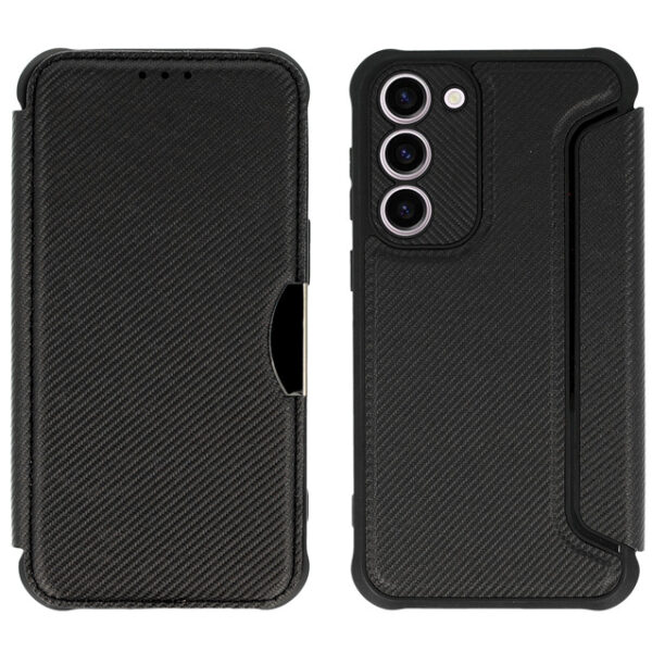 POWERTECH θήκη Razor Carbon MOB-1907 για Samsung Galaxy S23, μαύρη