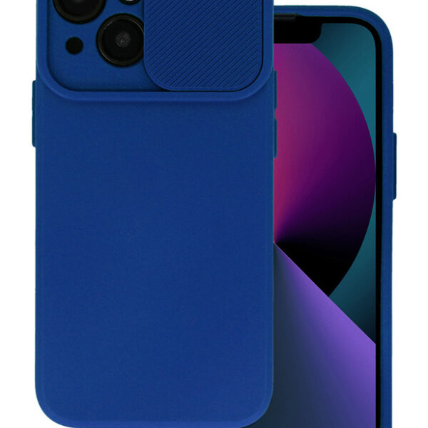 POWERTECH Θήκη Camshield Soft MOB-1937 για iPhone 14 Plus, μπλε