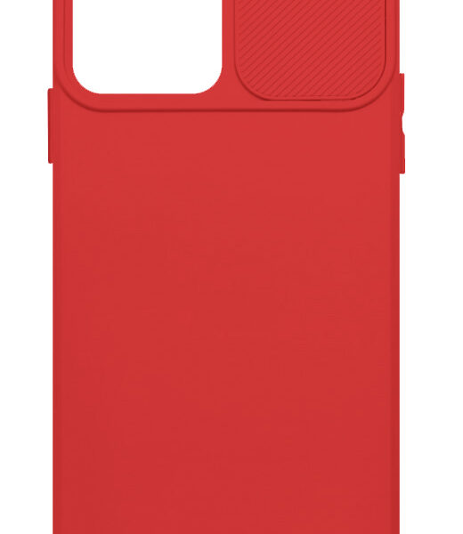 POWERTECH Θήκη Camshield Soft MOB-1938 για iPhone 15, κόκκινη