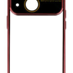POWERTECH θήκη Electro Lens MOB-1946 για iPhone 15, διάφανη-βυσσινί