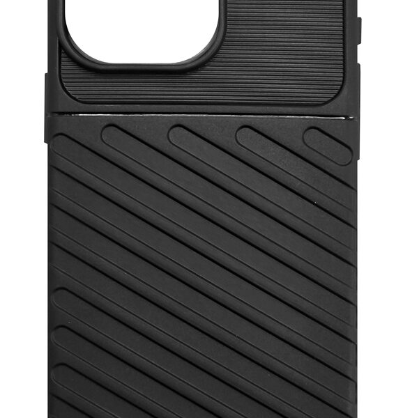 POWERTECH θήκη Thunder MOB-1997 για iPhone 16 Pro, μαύρη