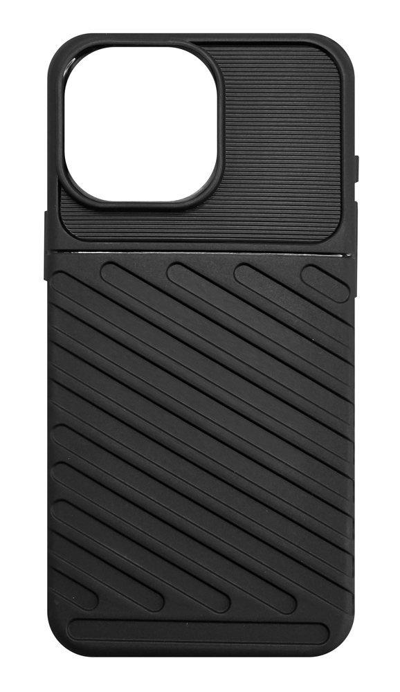 MOB-1997.jpg POWERTECH θήκη Thunder MOB-1997 για iPhone 16 Pro, μαύρη