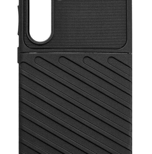POWERTECH θήκη Thunder MOB-1999 για Samsung Galaxy S24, μαύρη
