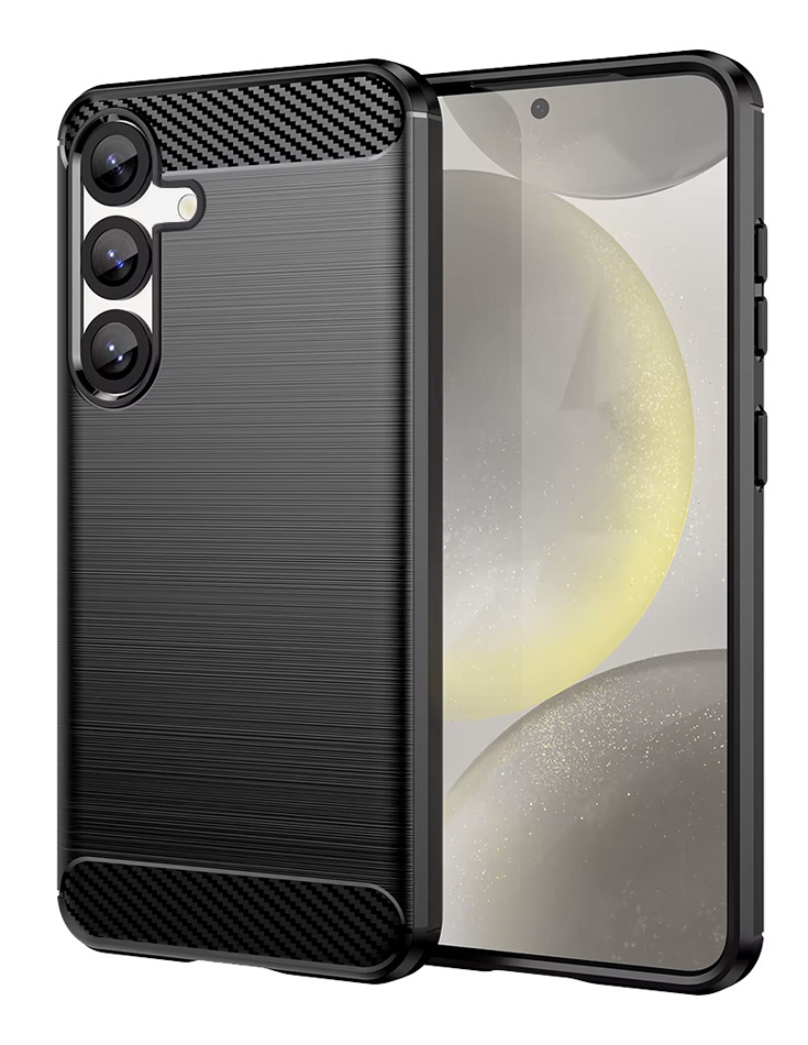 MOB-2008.jpg POWERTECH Θήκη Carbon MOB-2008 για Samsung S25, μαύρη
