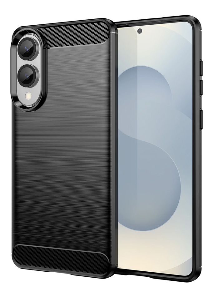MOB-2009.jpg POWERTECH Θήκη Carbon MOB-2009 για Samsung S25 Edge, μαύρη