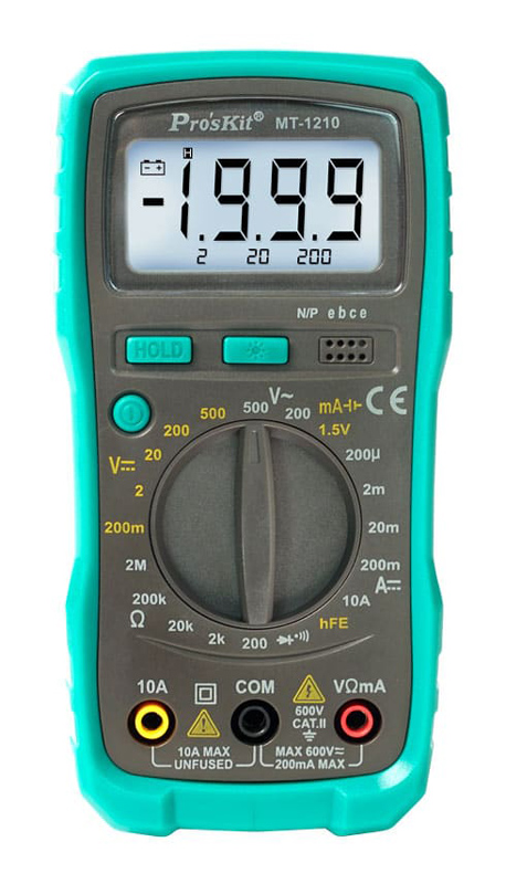 MT-1210.jpg PROSKIT ψηφιακό πολύμετρο MT-1210, μέτρηση AC/DC