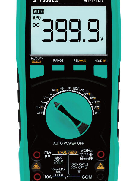 PROSKIT ψηφιακό πολύμετρο MT-1710N, μέτρηση AC/DC, True RMS, NCV