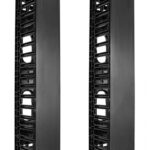 POWERTECH cable managment για rack NETW-0006, 23 θέσεων, πλαστικό, 2τμχ