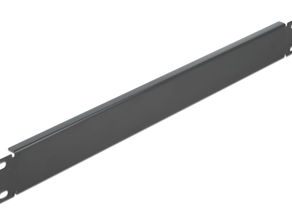 POWERTECH κάλυμμα panel NETW-0032 για rack 19"/1U, μεταλλικό, μαύρο