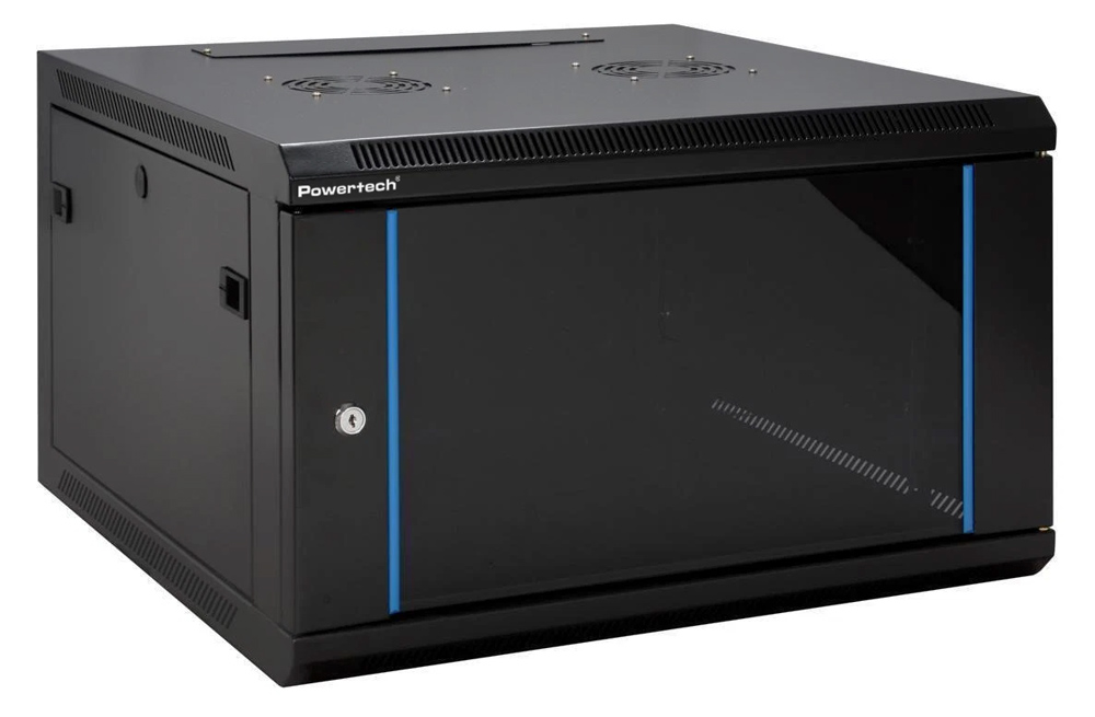 NETW-0037.jpg POWERTECH επιτοίχια καμπίνα rack 19" NETW-0037, 600 x 450 x 370mm, 6U