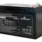 POWERTECH μπαταρία μολύβδου PT-1109, 12V 7Ah, T1