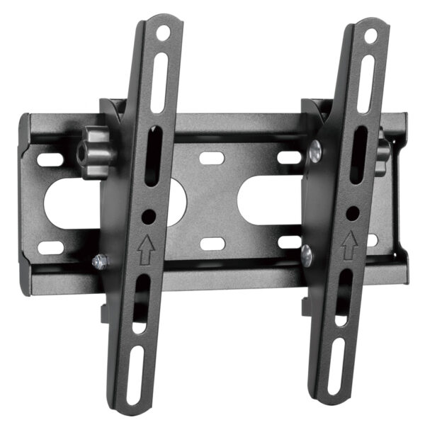 POWERTECH επιτοίχια βάση τηλεόρασης PT-1126, 23-43", έως 45kg, ρυθμιζόμενη κλίση