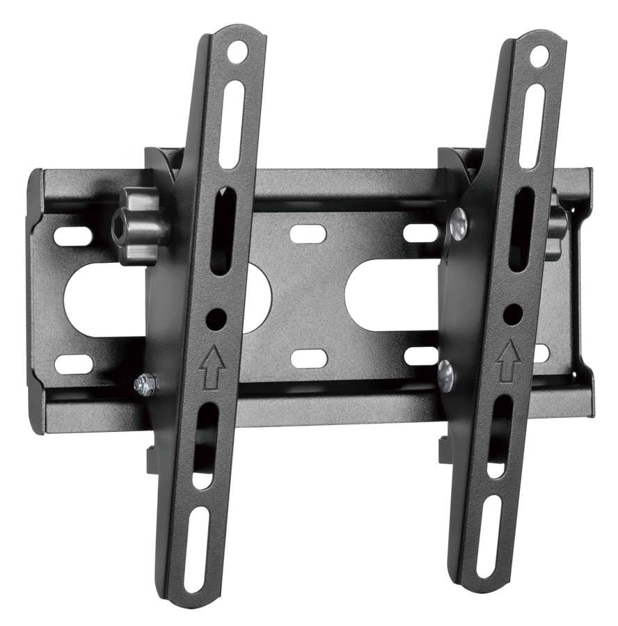 PT-1126.jpg POWERTECH επιτοίχια βάση τηλεόρασης PT-1126, 23-43", έως 45kg, ρυθμιζόμενη κλίση