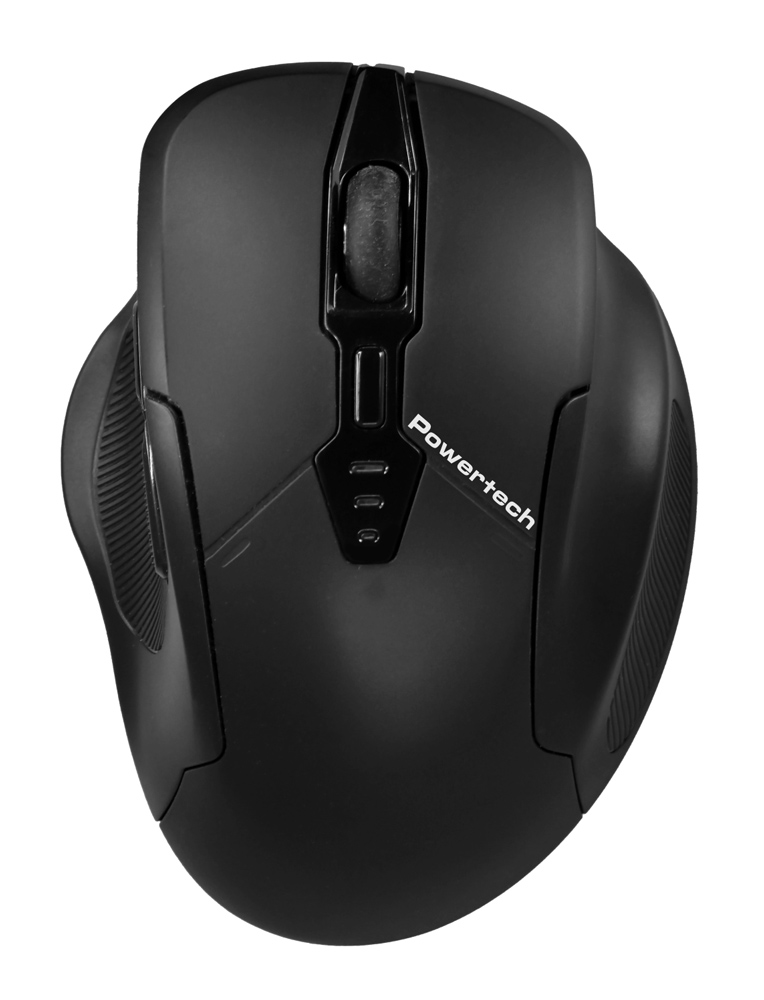 PT-1288.jpg POWERTECH ασύρματο ποντίκι PT-1288, USB δέκτης, έως 1600DPI, 400mAh, μαύρο