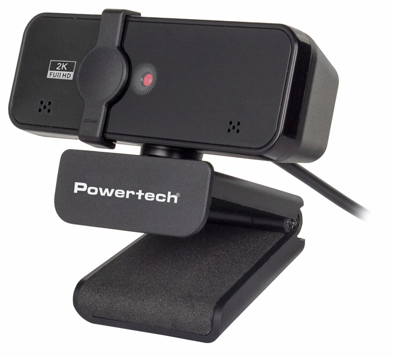 PT-1291.jpg POWERTECH web camera PT-1291, 5MP, 2K Quad HD, αυτόματη εστίαση, 1.5m, μαύρη