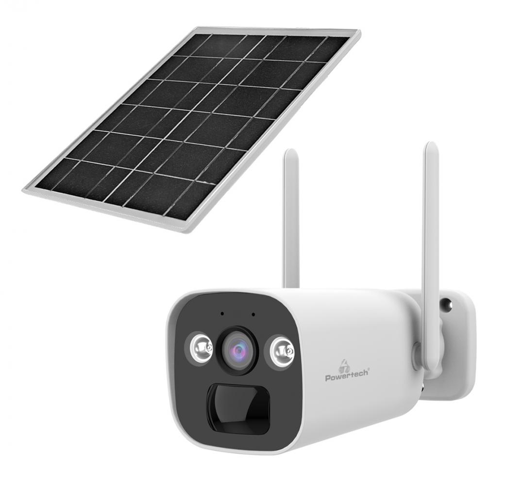 PT-1335.jpg POWERTECH smart ηλιακή κάμερα PT-1335, 4MP, 4G, SD, IP66