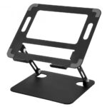 POWERTECH επιτραπέζια βάση για laptop/tablet PT-1354 έως 18.3", foldable, μαύρη