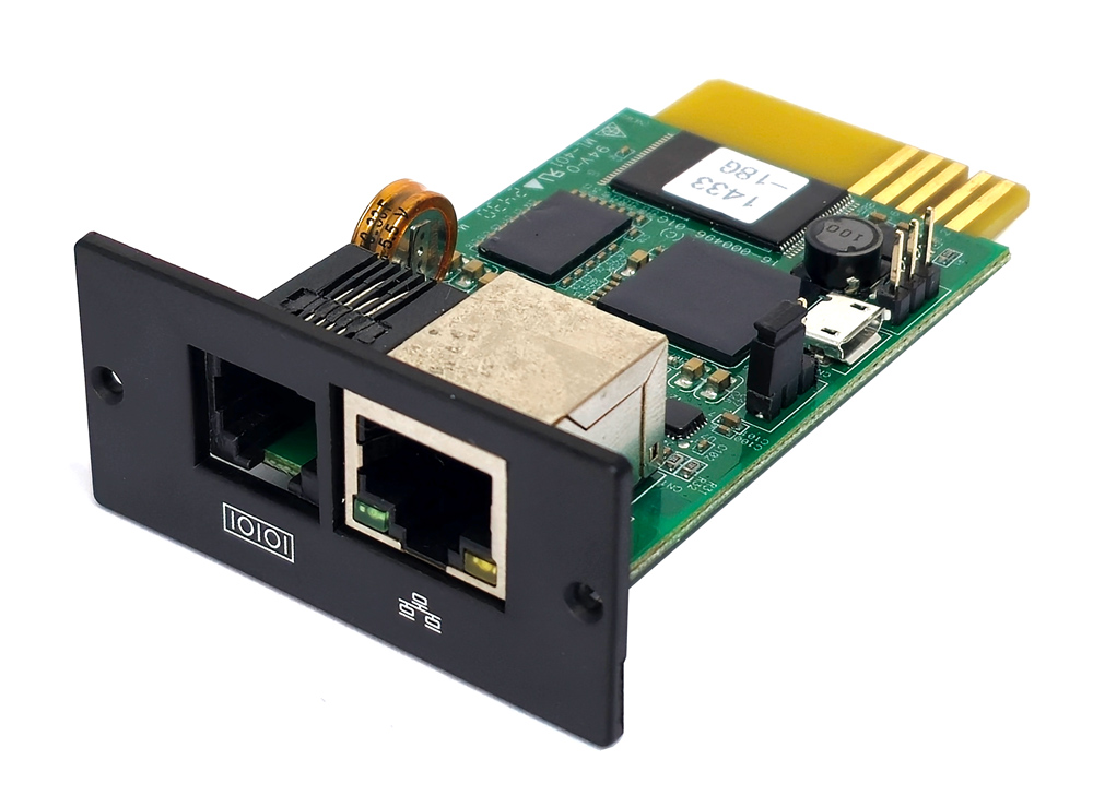 PT-1364.jpg POWERTECH SNMP web manager κάρτα PT-1364 για UPS