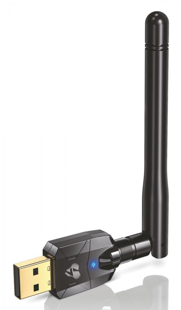 PT-1385.jpg POWERTECH USB Bluetooth 5.4 αντάπτορας PT-1385 με εμβέλεια έως 100m