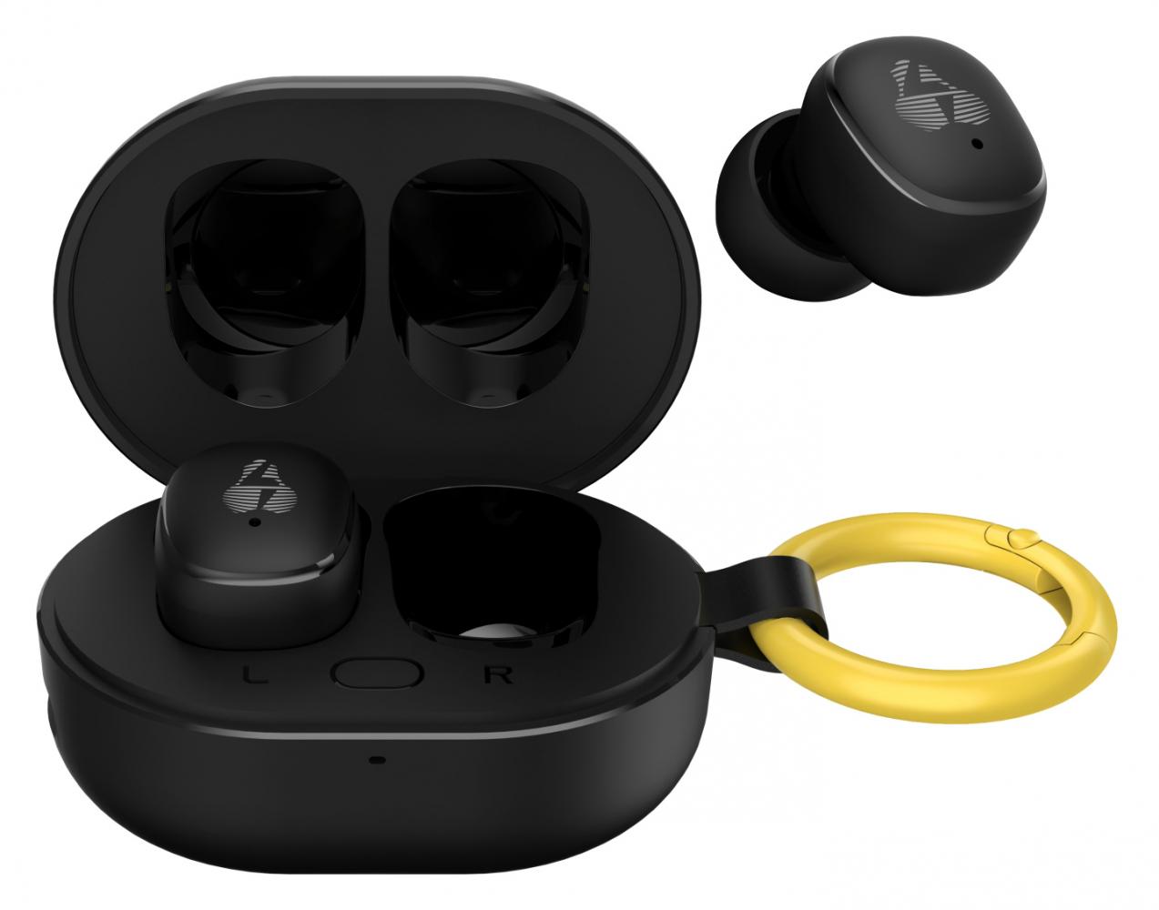PT-1392.jpg POWERTECH earphones με θήκη φόρτισης PT-1392, True Wireless, 6mm, 25/230mAh, μαύρα