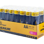 POWERTECH αλκαλικές μπαταρίες Super Alkaline PT-1401, AA, 1.5V, 32τμχ